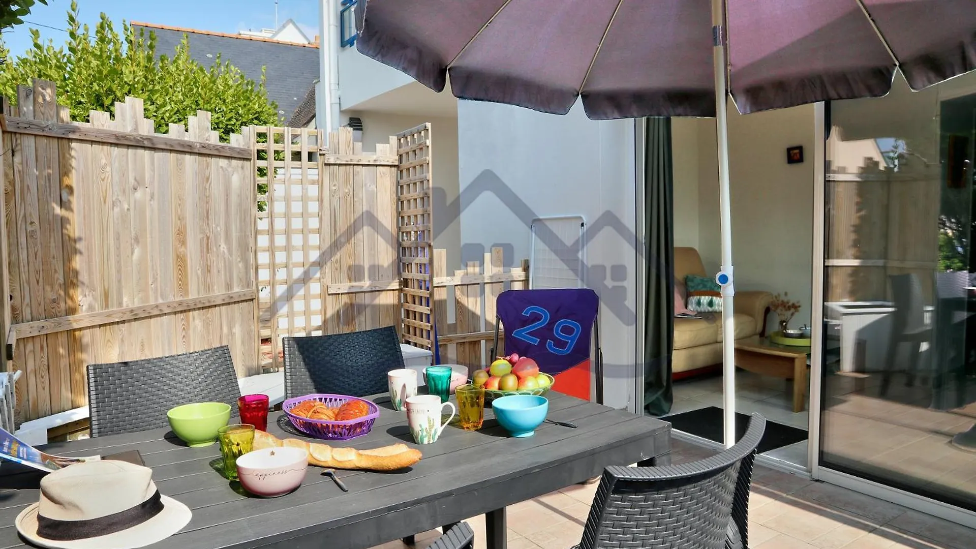 Apartman Localise - A02 - Appartement De Plain-Pied - Terrasse - Juste A Cote De La Plage - Centre Et Port A Pied - Wifi Inclus - Draps Inclus - Animaux Bienvenus Tréffiagat