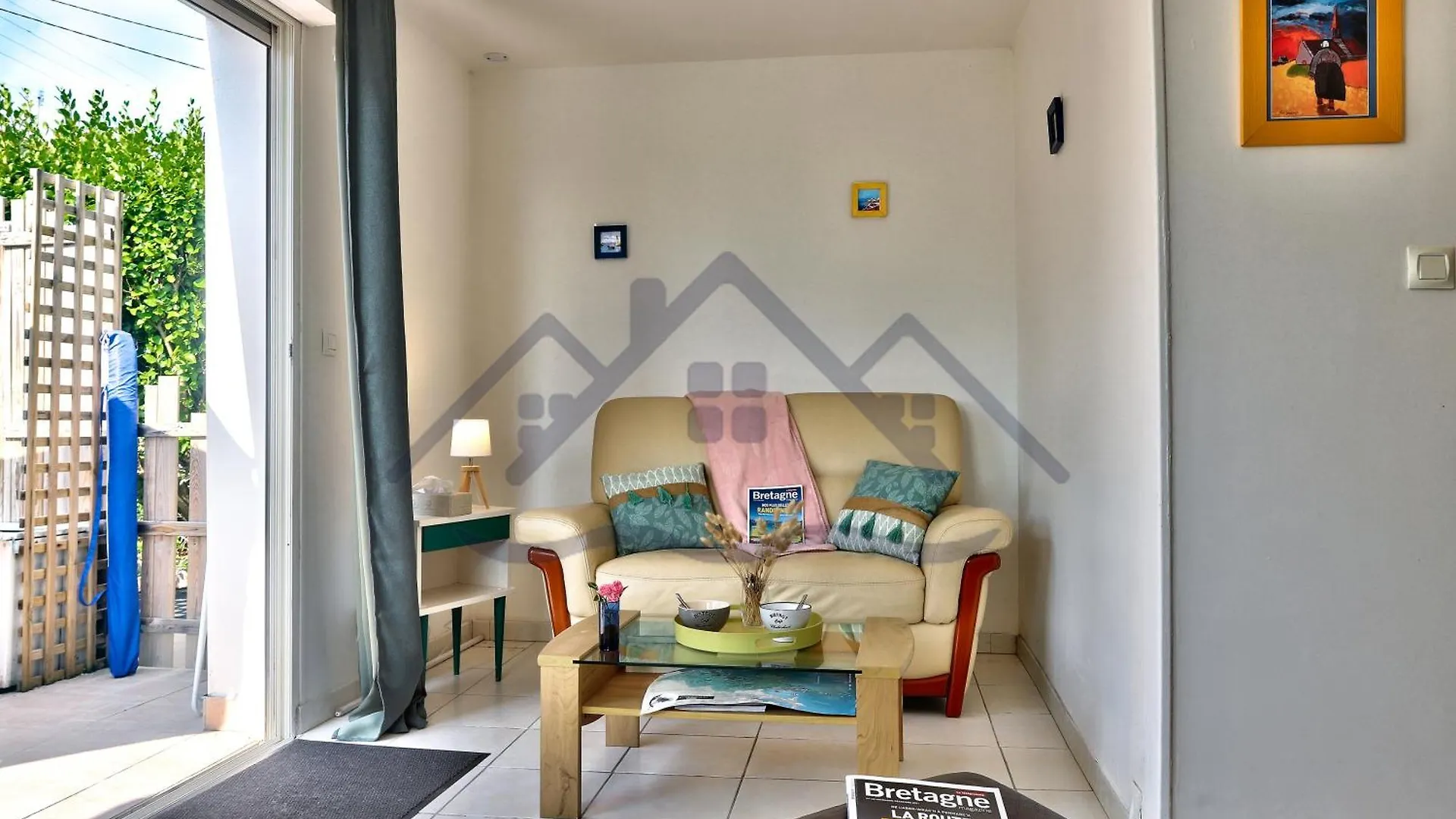 Apartman Localise - A02 - Appartement De Plain-Pied - Terrasse - Juste A Cote De La Plage - Centre Et Port A Pied - Wifi Inclus - Draps Inclus - Animaux Bienvenus Tréffiagat