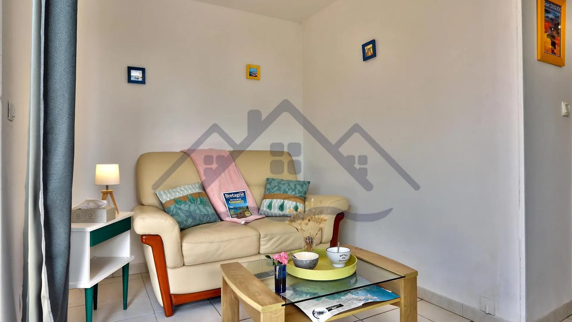 Localise - A02 - Appartement De Plain-Pied - Terrasse - Juste A Cote De La Plage - Centre Et Port A Pied - Wifi Inclus - Draps Inclus - Animaux Bienvenus Tréffiagat Apartman